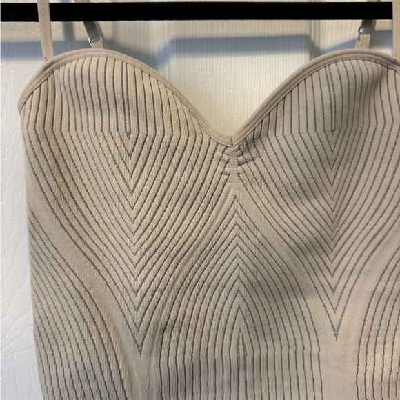 Dynamite Beige Bodysuit - Picture 2 of 4